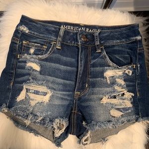New American Eagle denim shorts